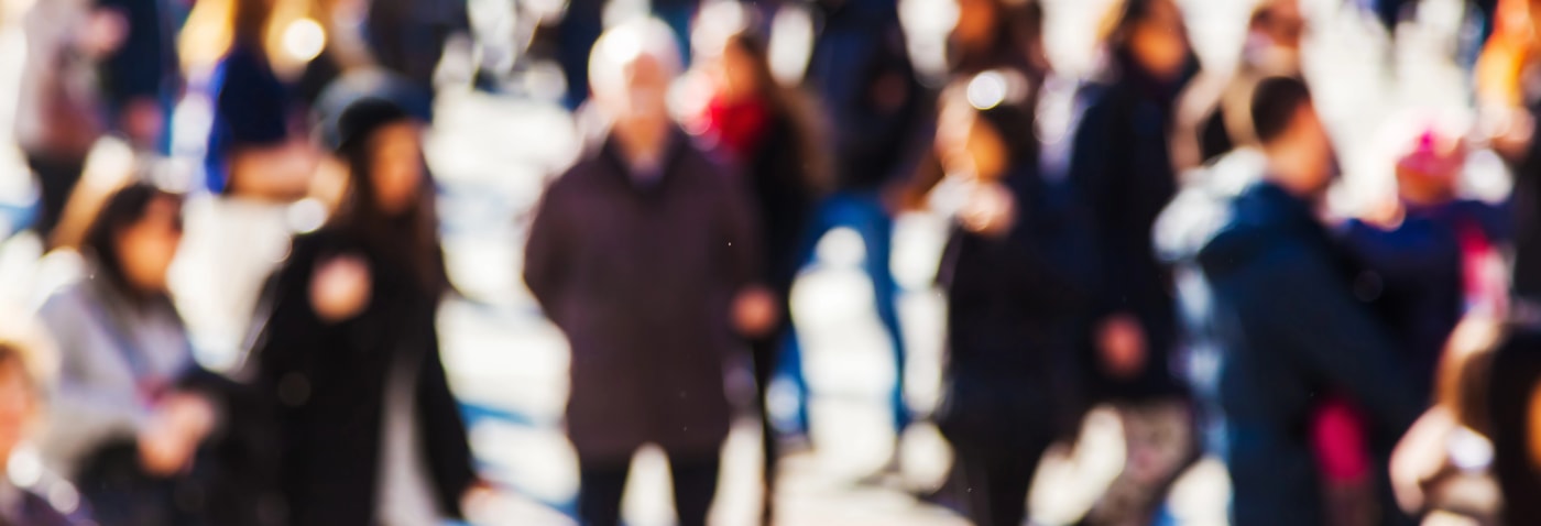 crowd walking Huntsville